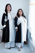 Designer Black and White Women Kurta/Pant